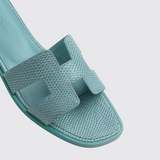Oran Sandals in Bleu Minéral