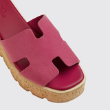 Eze 30 Sandals in Rose Magenta