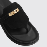 Empire Sandals in Noir