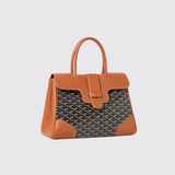 Saïgon Tote Bag in Tan/Black