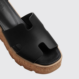 Luce 30 Sandals in Noir