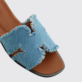 Oran Sandals in Bleu Clair