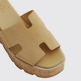Eze 30 Sandals in Beige Albâtre