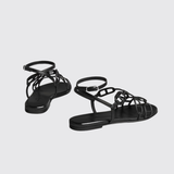Naos Sandals in Noir