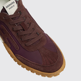 Jet Sneakers in Marron Palissandre