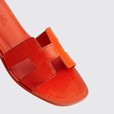 Oran Sandals in Orange Synthétique