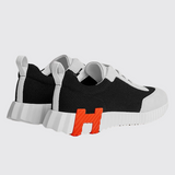 Bouncing Sneakers in Noir/Blanc