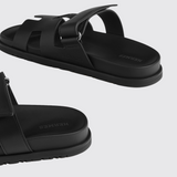 Chypre Sandals in Black