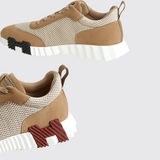 Men's Bouncing Sneakers in Beige Argile