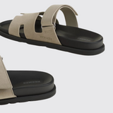 Chypre Sandals in Beige Esquisse