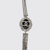 CC Coco Camellia Coin Necklace