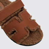 Chypre Sandals in Gold