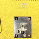 Birkin 30 in Lime