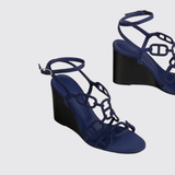 Noumea 85 Sandals in Bleu Abysse