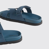 Chypre Sandals in Bleu Turquin