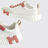 Bouncing Sneakers in Blanc/Rose de Venise