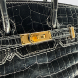 Preloved Birkin 25 in Noir