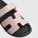 Chypre Sandals in Rose Cancan