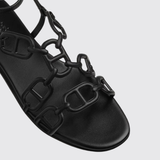 Naos Sandals in Noir