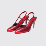 Two-Toned Slingback Pumps