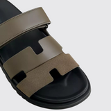 Chypre Sandals in Vert Toundra