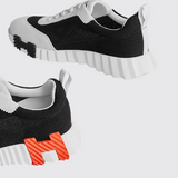 Bouncing Sneakers in Noir/Blanc