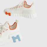 Lift Slip-On Sneakers in Multicolore Blanc
