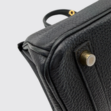 Birkin 25 in Noir (2015 Model)