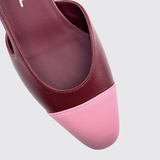Two-Toned Slingback Pumps