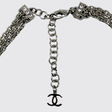 CC Coco Camellia Coin Necklace
