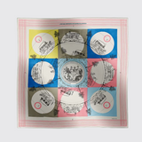 Jeu des Omnibus et Dames Blanches Scarf 140