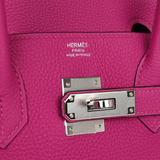 Birkin 30 in Rose Pourpre