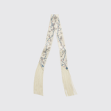 Les Cles a Pois leather fringes Twilly