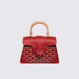 Saïgon Souple Mini Bag in Red
