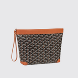 Conti Pouch in Tan/Black