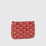 Sénat Nano Key Pouch in Red