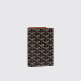 Grenelle Passport Cover in Tan/Black
