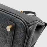 Birkin 25 in Noir (2015 Model)