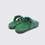 Preloved Chypre Sandals in Emerald