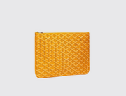 Goyard Sénat MM Pouch in Yellow