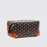 Bowling 25 Toiletry Bag in Tan/Black