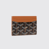 Saint-Sulpice Card Wallet in Tan/Black