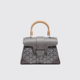 Saïgon Souple Mini Bag in Grey
