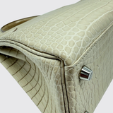 Pre-owned Hermès Kelly 25 in Beton, image 8