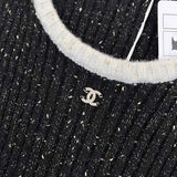 Chanel Tank Top in Black