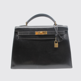 Vintage Kelly 32 in Noir