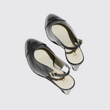 Logo Slingback Pumps