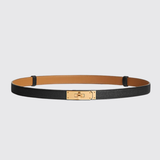 Kelly 18 Belt in Noir GHW
