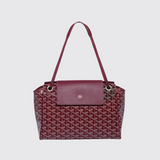 Rouette Souple Bag in Burgundy