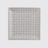 Mosaique Au 24 Platinum Square Plate N°4